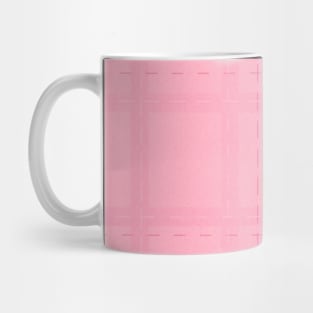 Pink plaid Mug